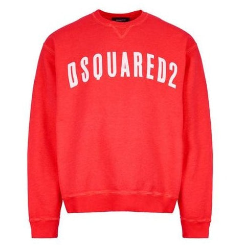 Cotton Printed Logo Pink Sweatshirt