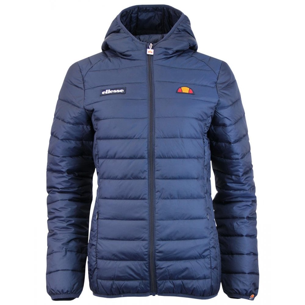 Lompard ELLESSE Womens Retro Padded Navy Ski Jacket