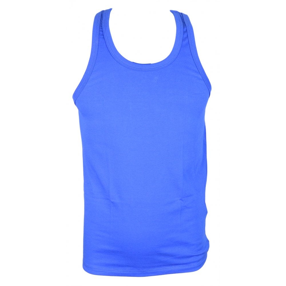 Underwear Basic Blue Tank Top