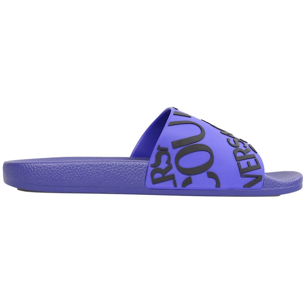 Jeans Couture Rubber Blue Slider
