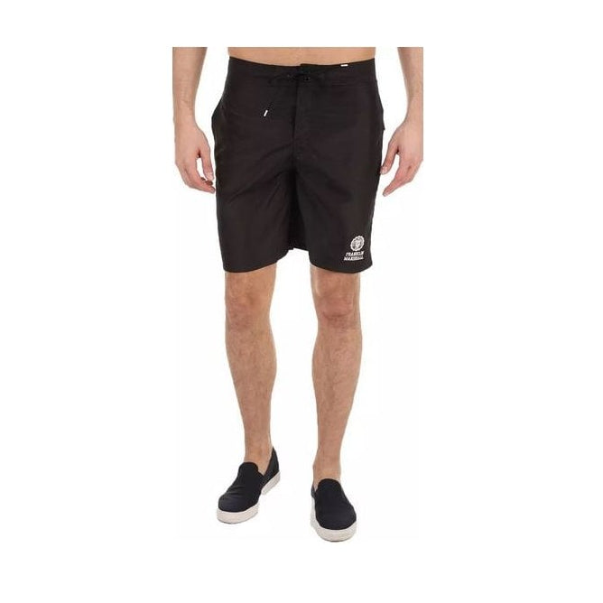 UA950 Beachwear Unisex Black Swim Shorts