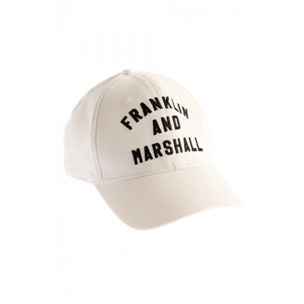 CPUA906 Unisex Arch Logo White Cap