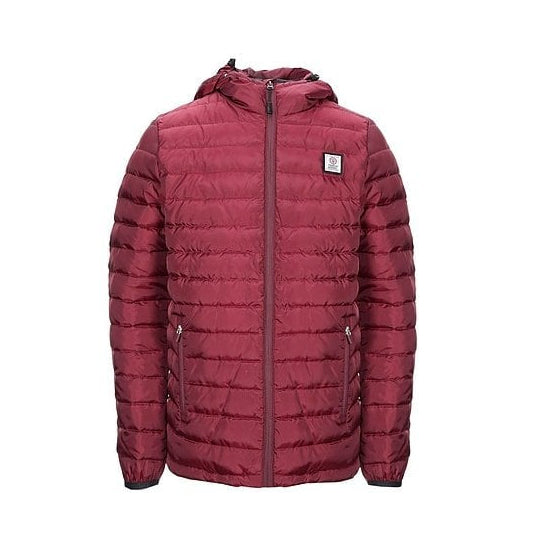 119AN Hooded Zip Vintage Port Nylon Jacket