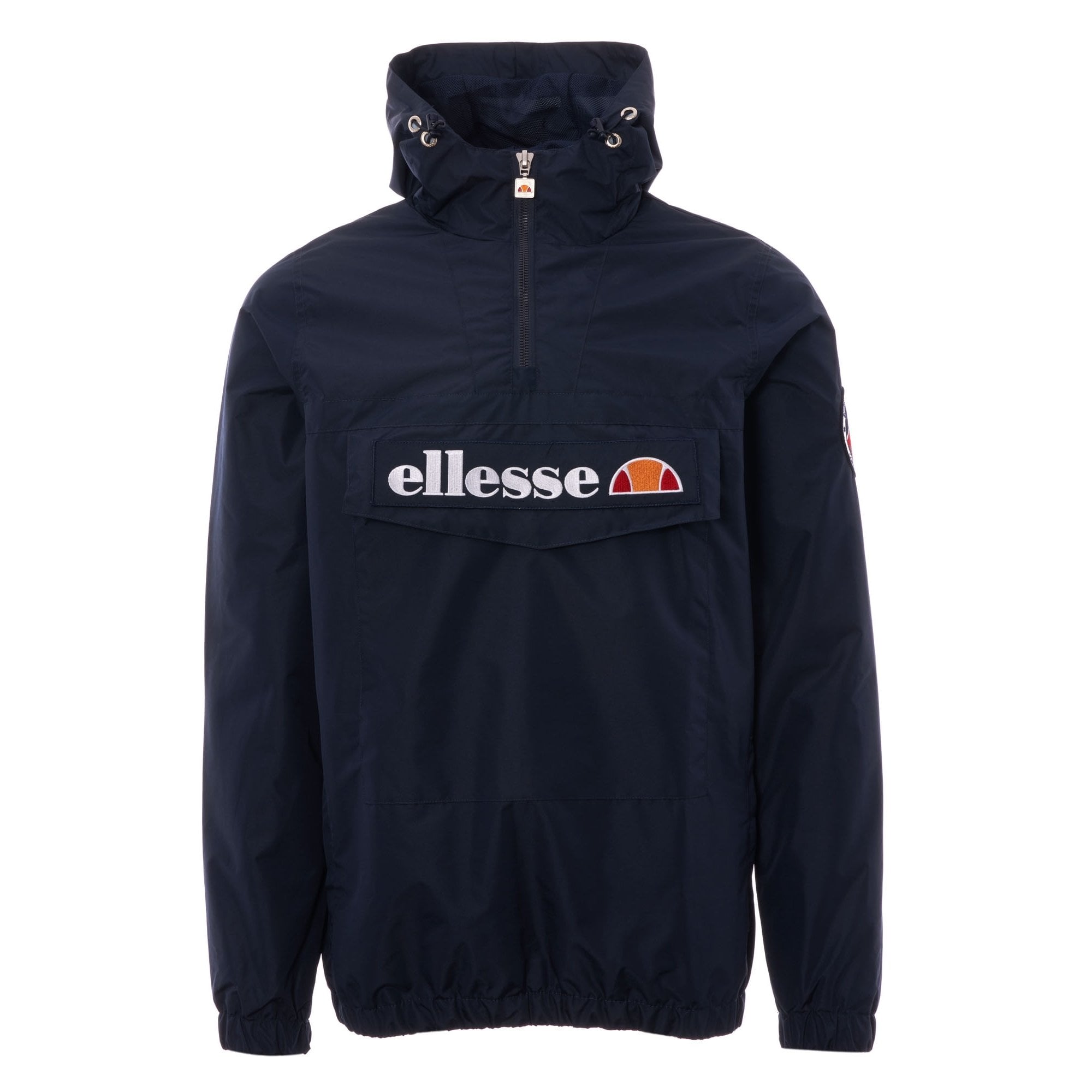 Mont 2 Oh Half Zip Hooded Kangaroo Navy Jacket