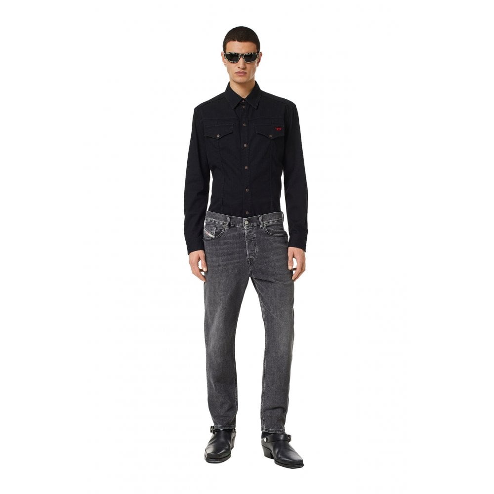 D-FINING Regular Fit Grey Jeans