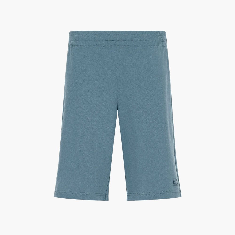 Cotton Basic Logo China Blue Shorts