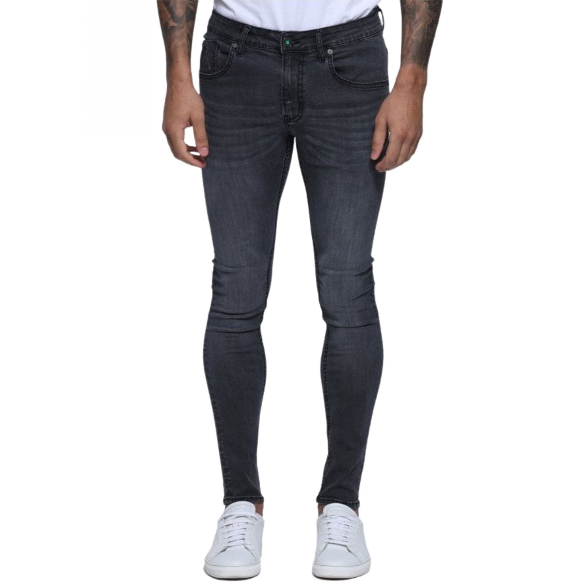 Moriarty Slim Fit Dark Grey Jeans