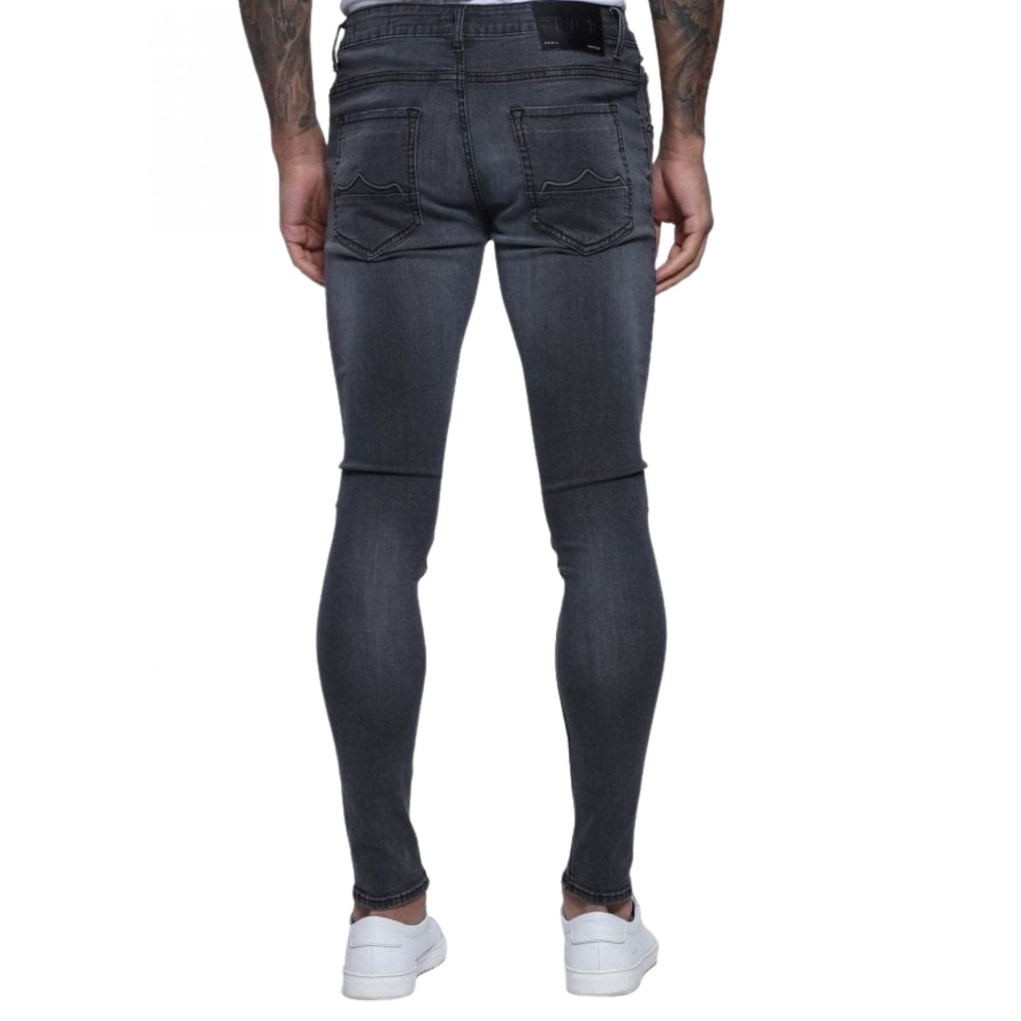 Moriarty Slim Fit Dark Grey Jeans