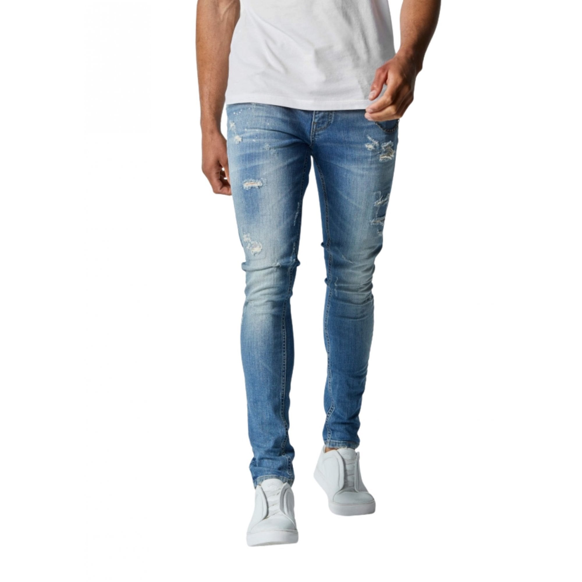 Skinny Light Wash Blue Jeans