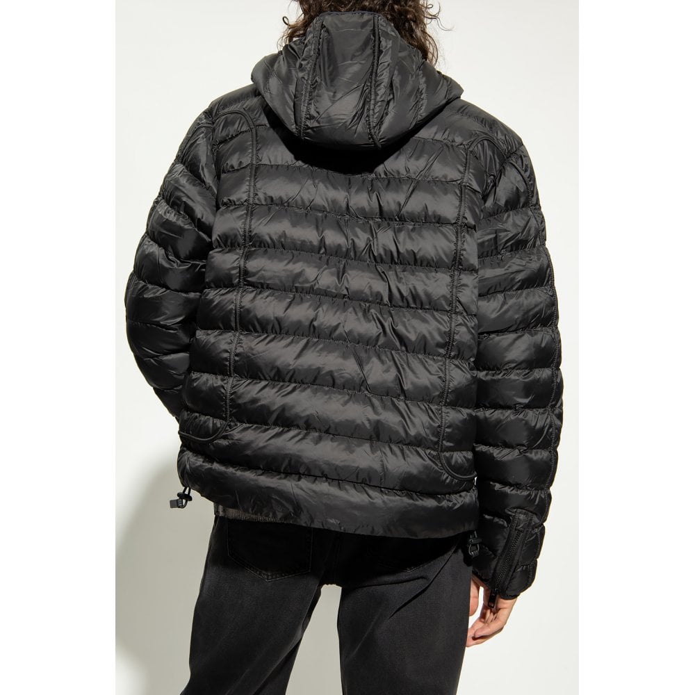 W-Scott Hooded Down Black Puffer Jacket