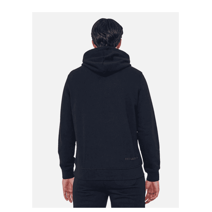 Cotton Gold Logo Black Hoodie