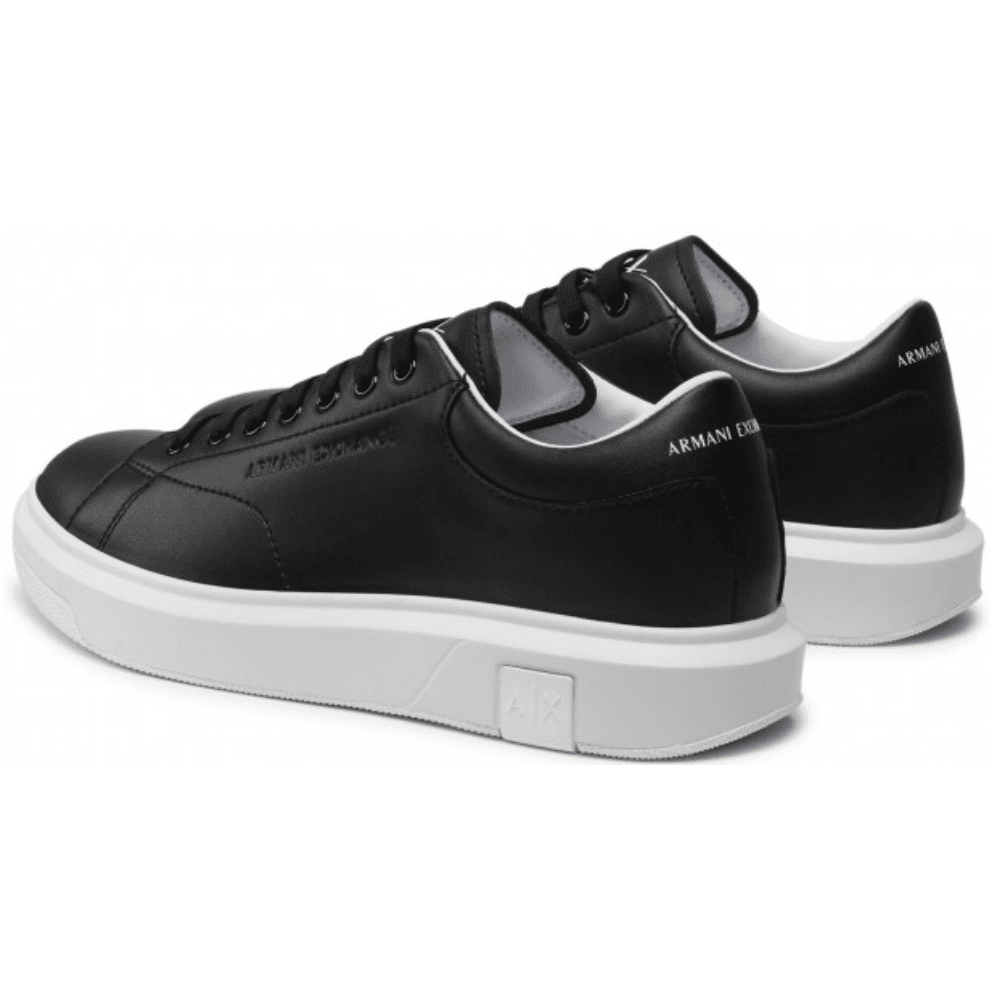 Action Leather Black/White Sneaker Trainer