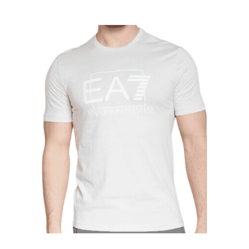 Cotton Logo Oyster Mushroom T-Shirt