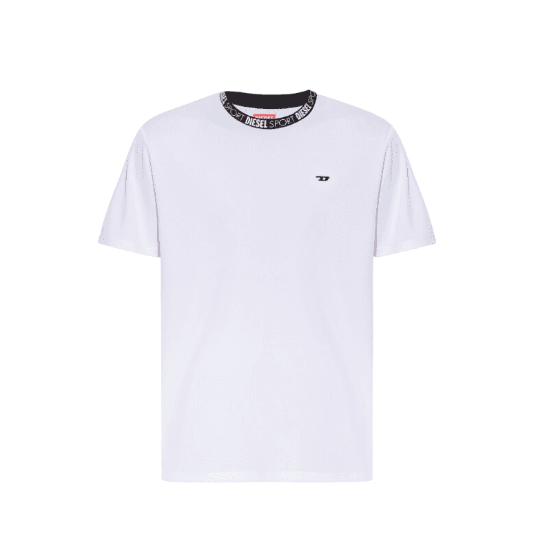 Amtee Sports Breathable White Cotton T-Shirt