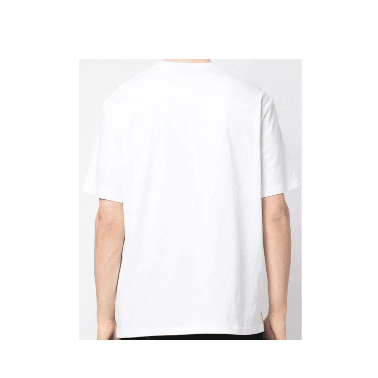 Foulard Cotton Leopard Graphic White T-Shirt