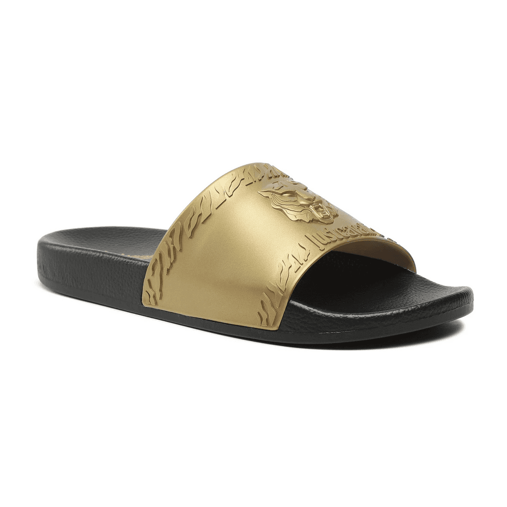 Tiger Logo Black/Gold Slider
