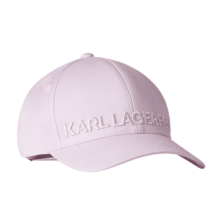 Embroidered Logo Pink Cap