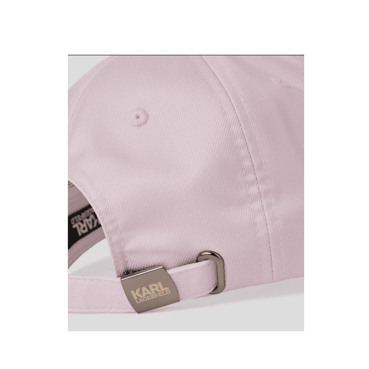 Embroidered Logo Pink Cap