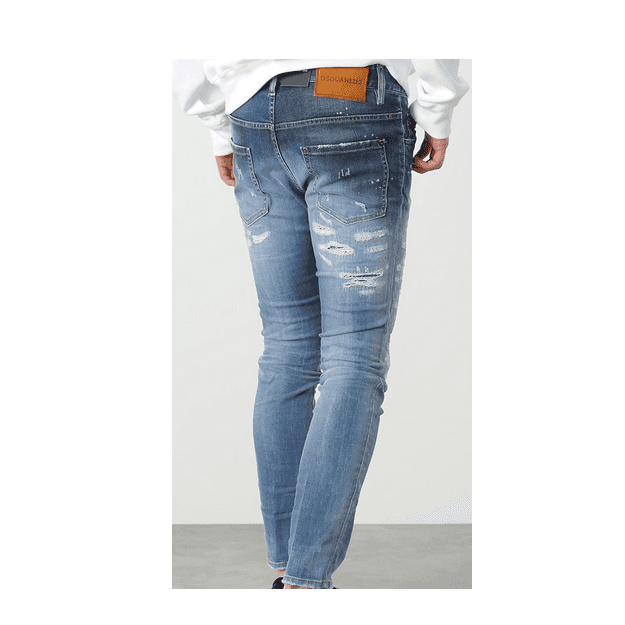 Cotton Light Blue Wash Super Twinky Jeans