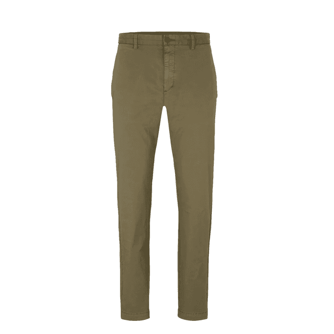 HUGO Embroidered Logo Khaki Chino Pants