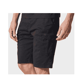 Lindros Black Cargo Shorts