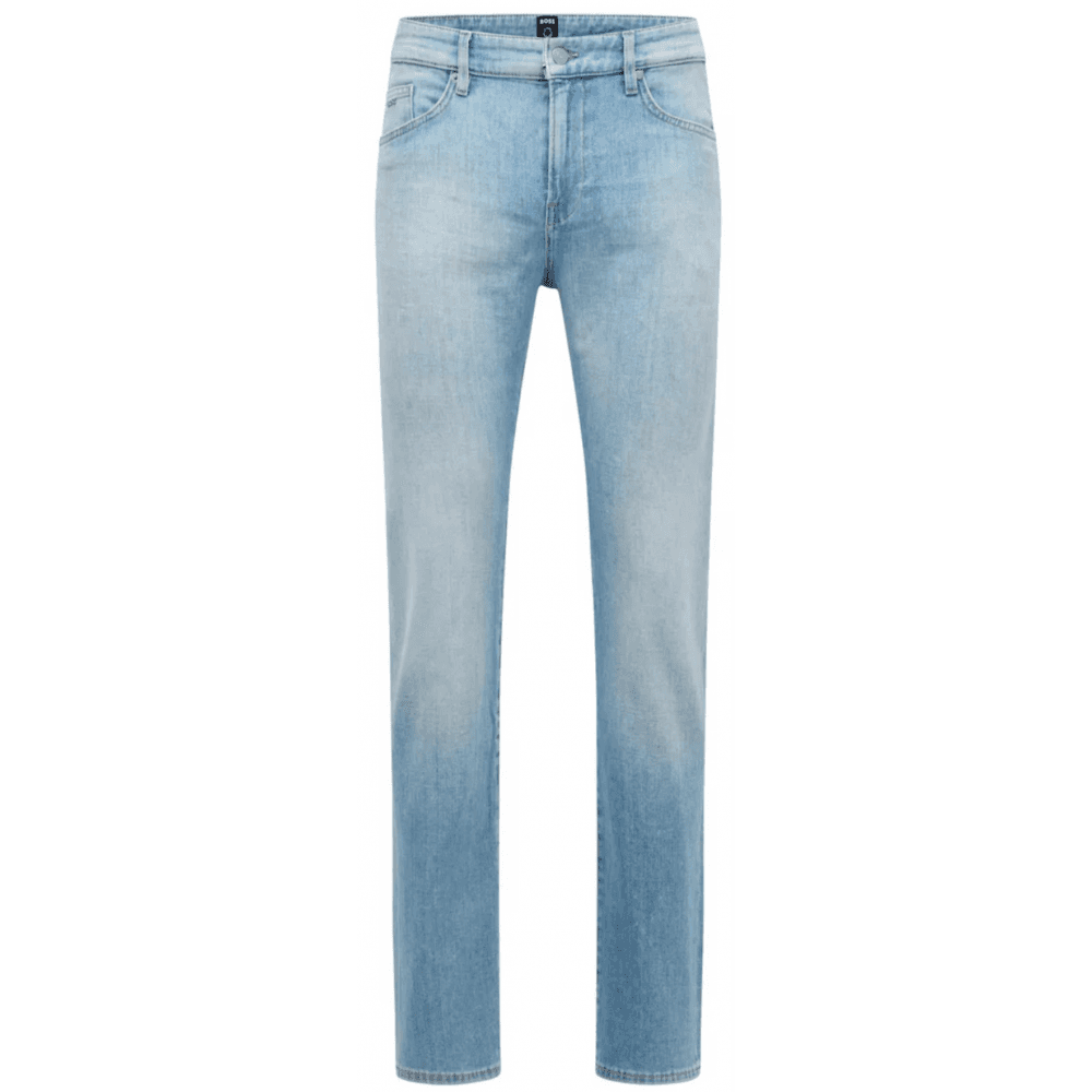Deleware3-1 Slim Fit Light Wash Blue Jeans