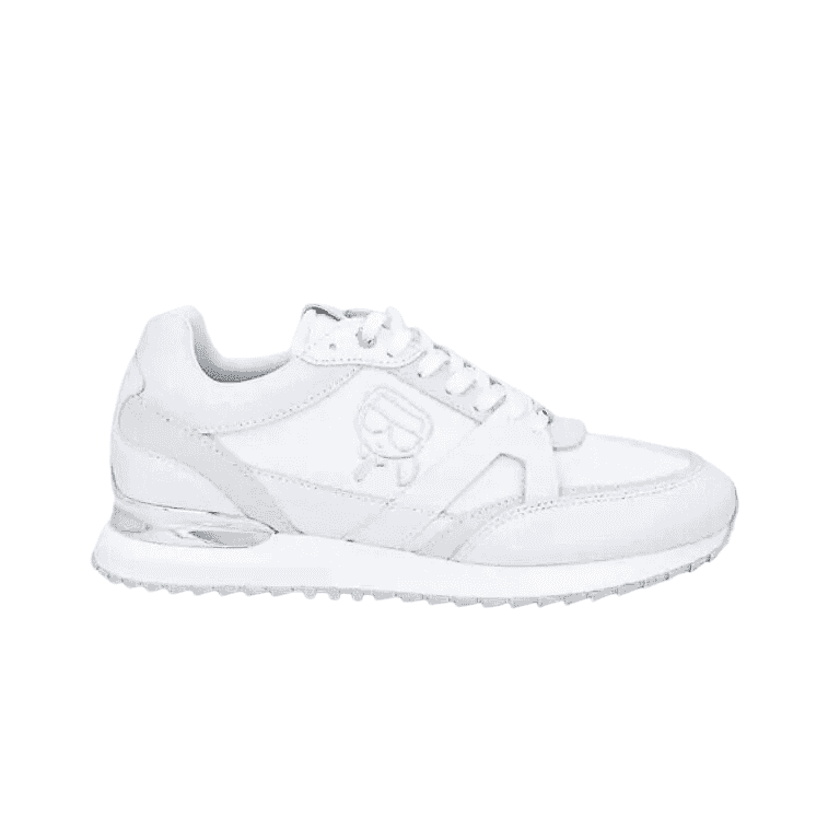Plexikonic Doll Logo Mesh White Sneaker Trainer