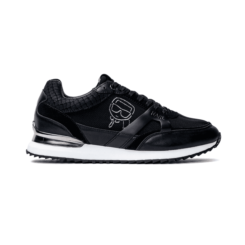 Plexikonic Doll Logo Mesh Black Sneaker Trainer
