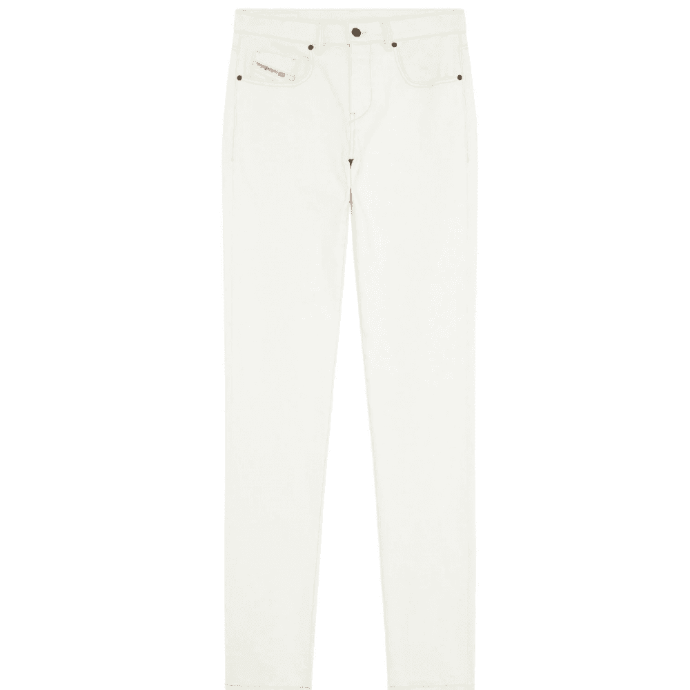 2019 D-Strukt Slim Fit Cream Jeans