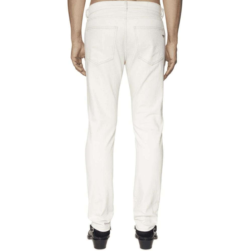 2019 D-Strukt Slim Fit Cream Jeans
