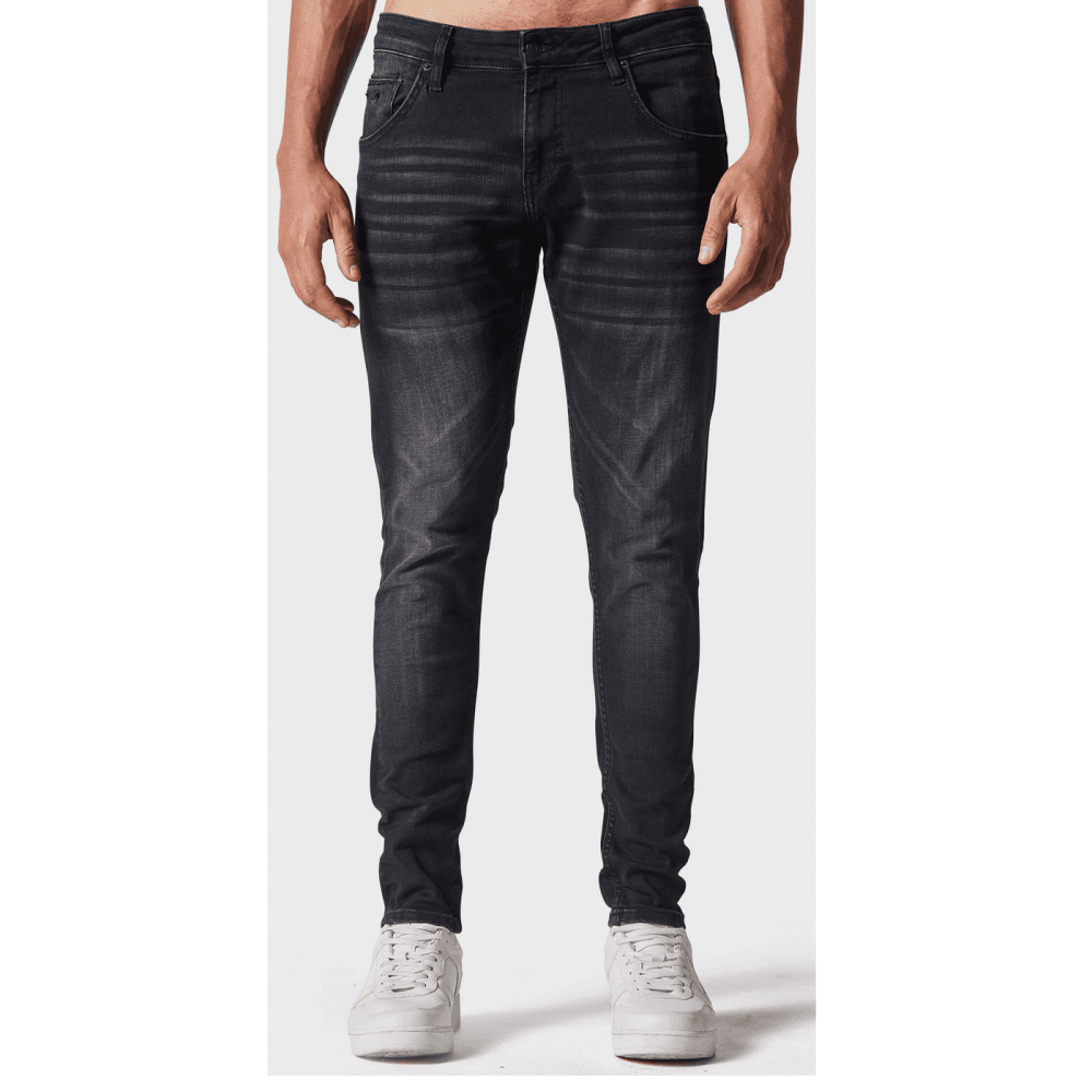 LAT 935 Slim Fit Charcoal Black Jeans