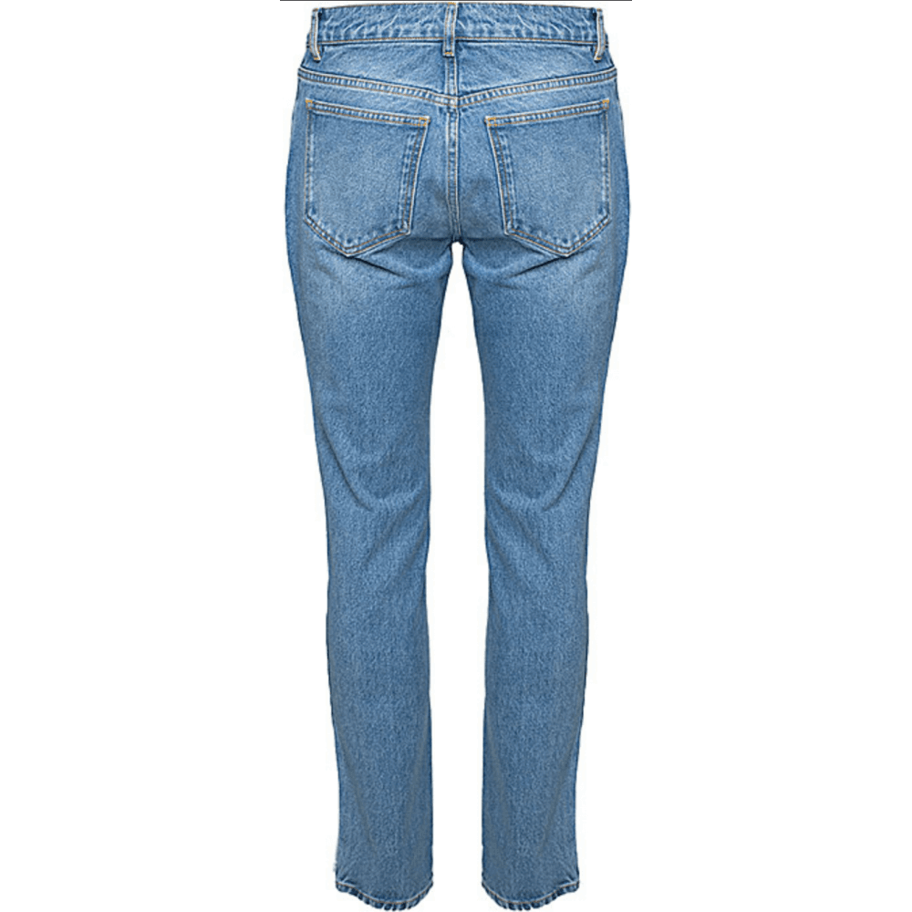 Cotton Light Blue Wash Slim Fit Jeans
