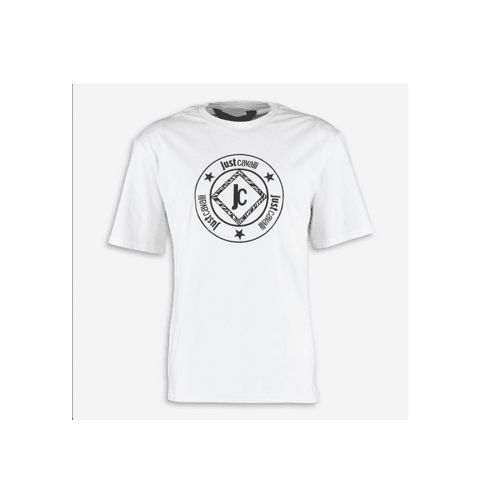 Cotton Ring Logo White T-Shirt
