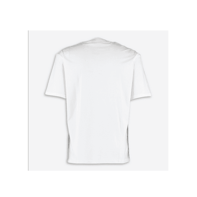 Cotton Ring Logo White T-Shirt