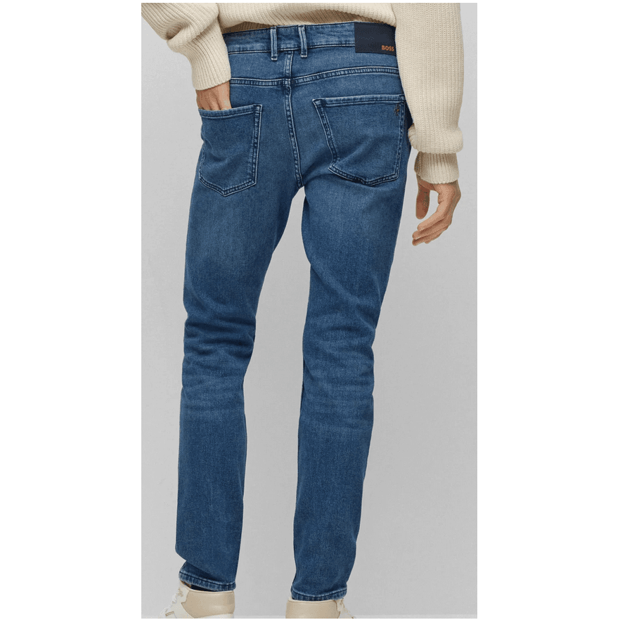 Delano Slim Fit Mid Blue Jeans