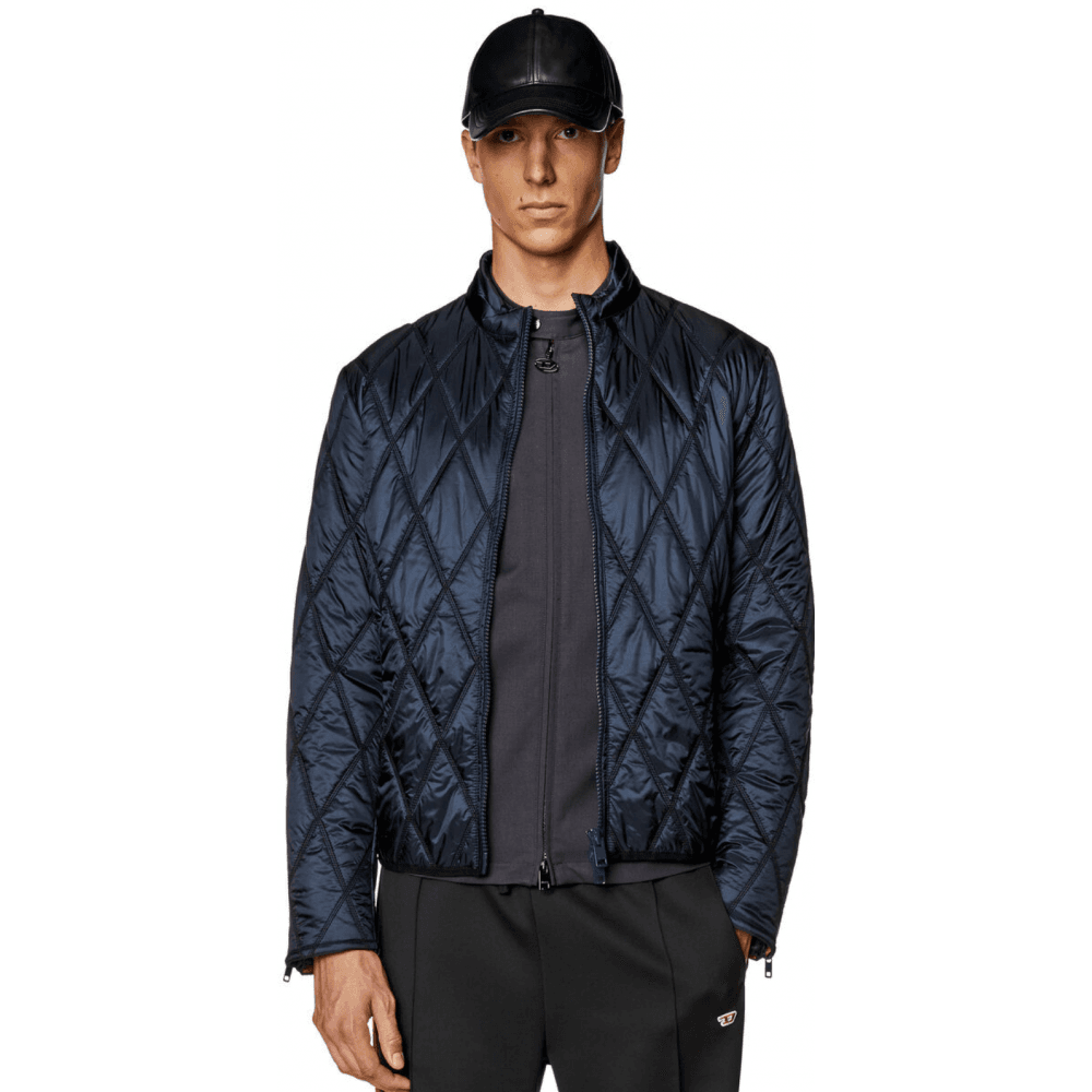 J-NIEL Navy Down Puffer Jacket