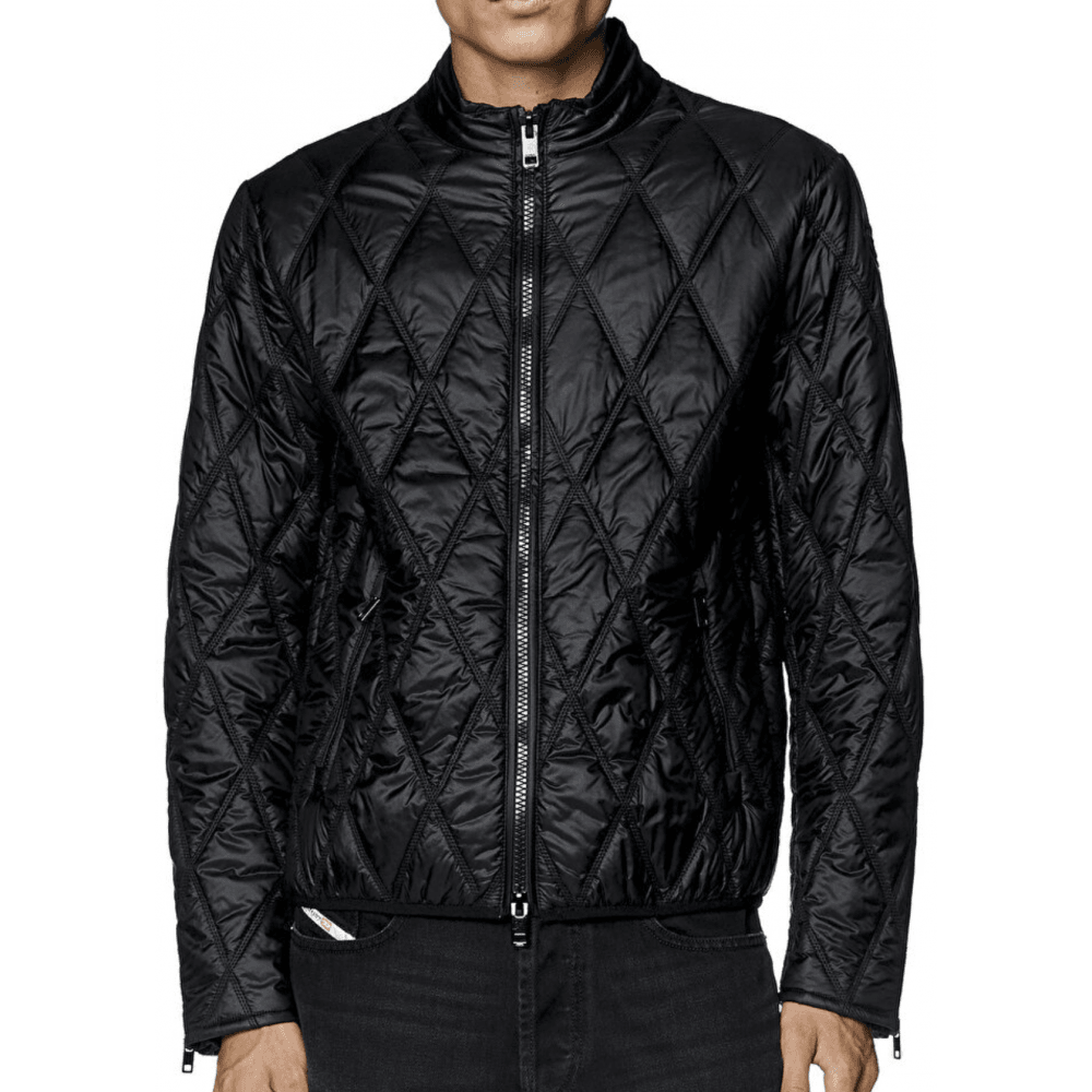 J-NIEL Black Down Puffer Jacket