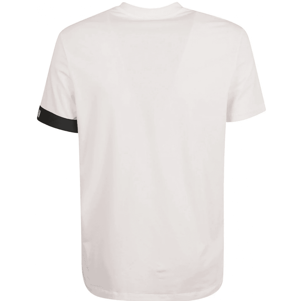 Icon Tape Logo Basic White T-Shirt
