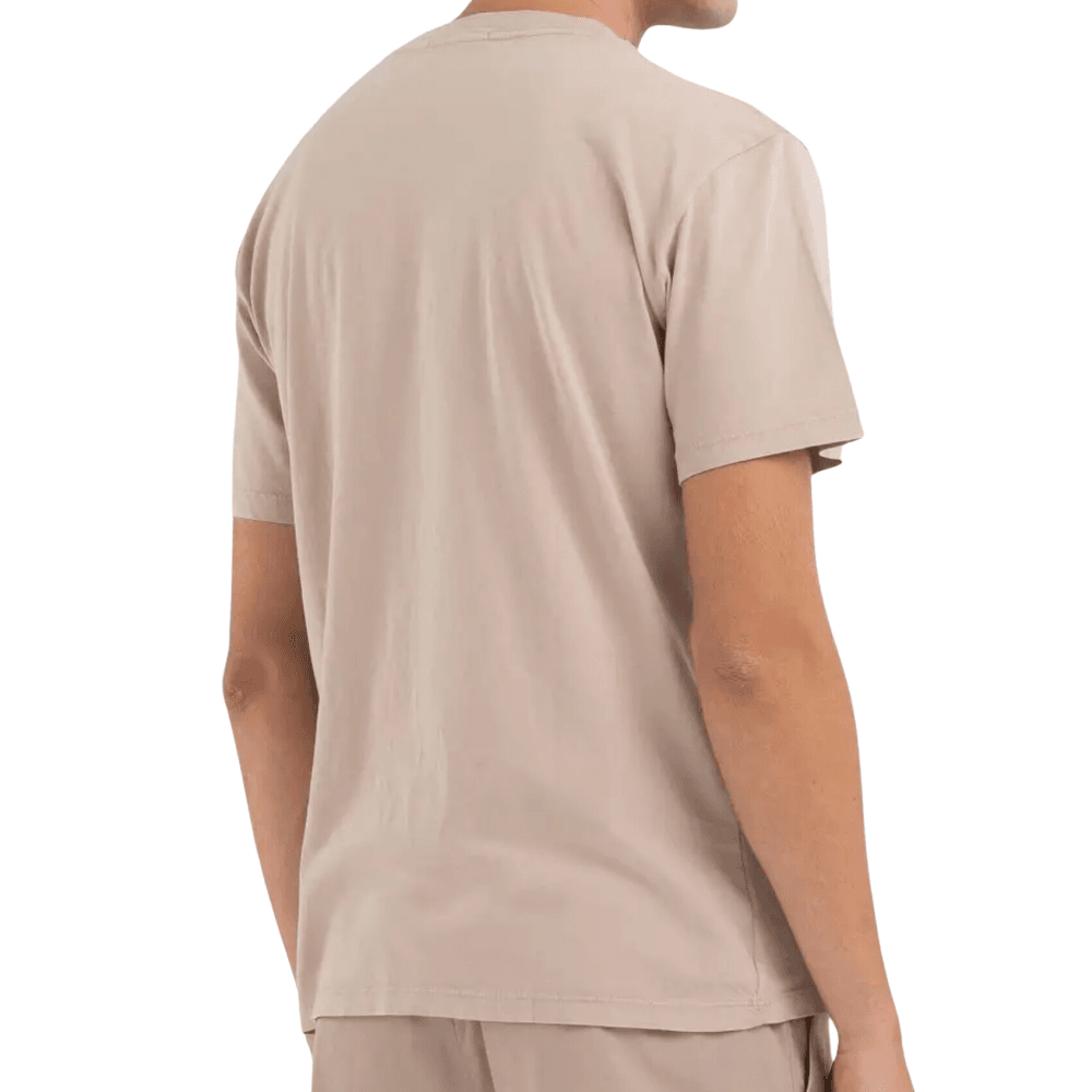 Organic Cotton Printed Beige T-Shirt