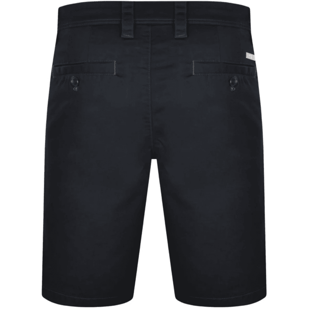 Cotton Navy Chino Shorts