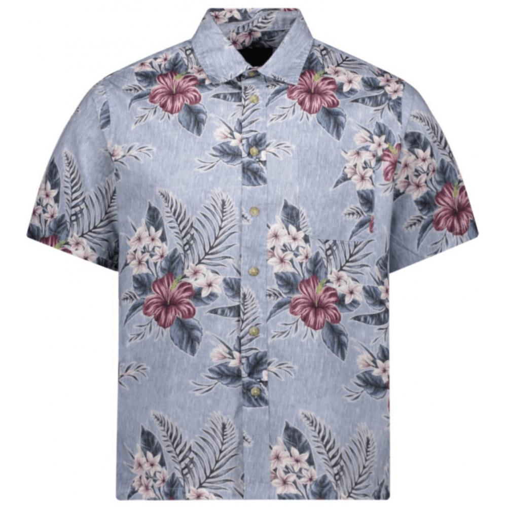 Floral Cotton Beach Shirt