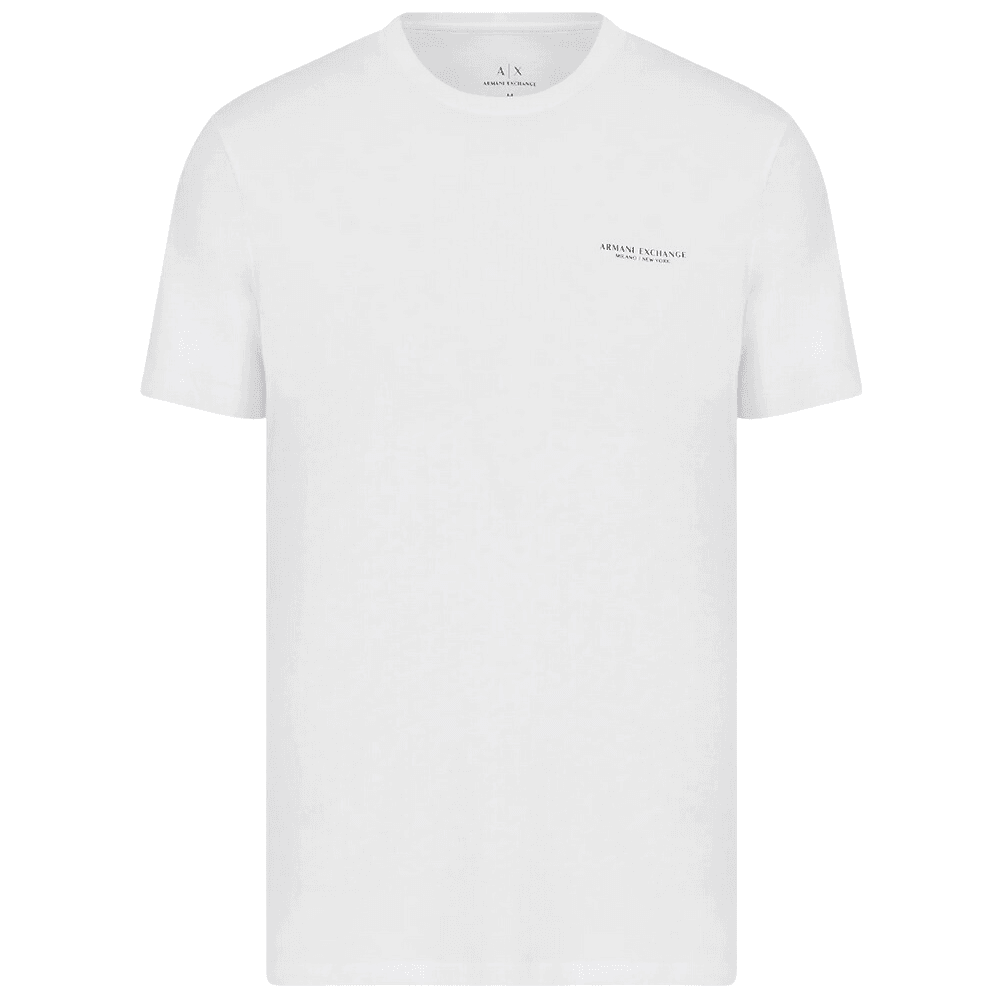 Cotton Milano Print White T-Shirt