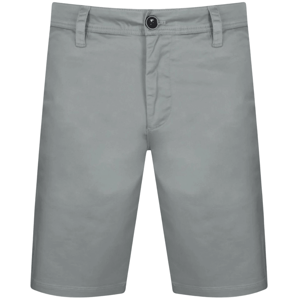 Cotton Grey Chino Shorts