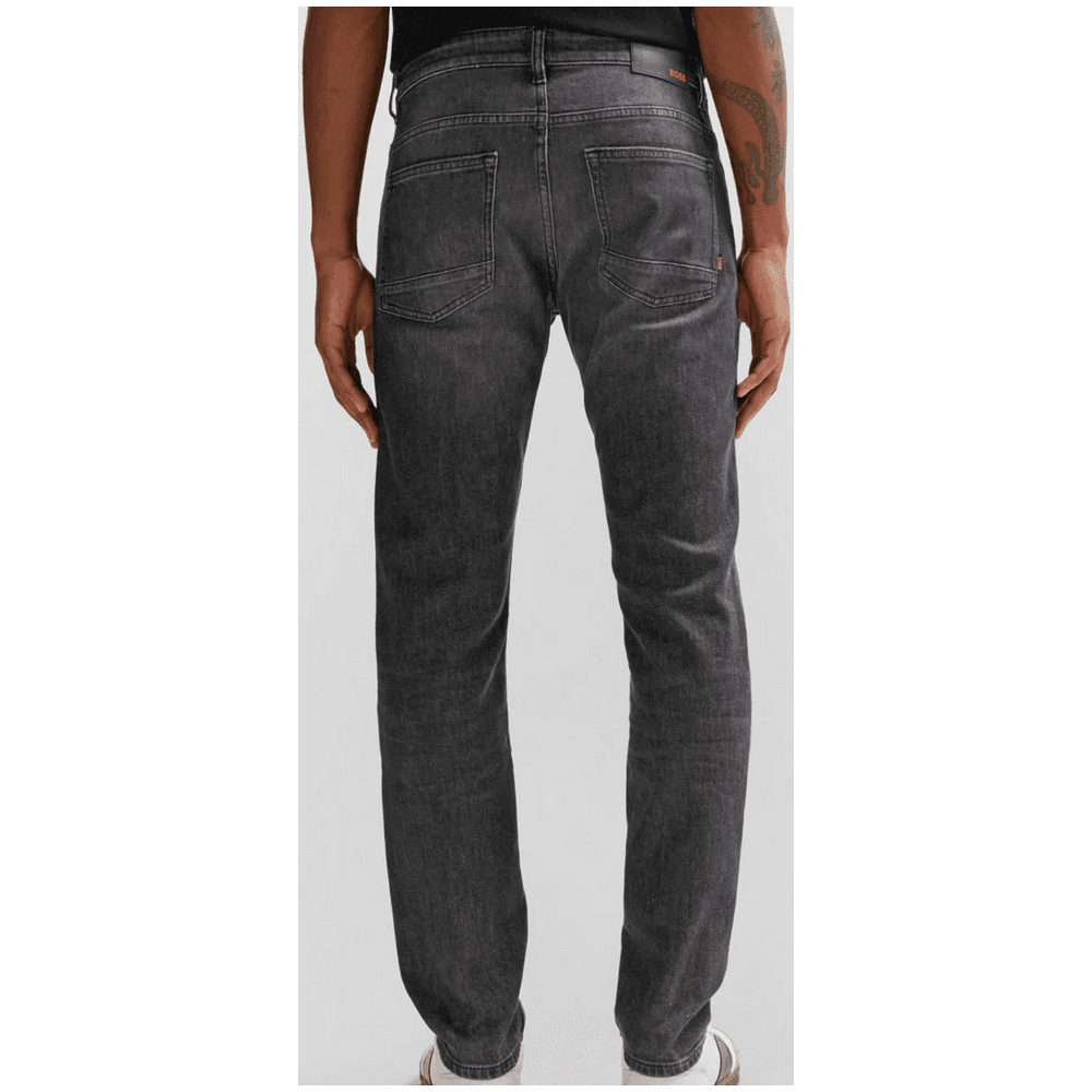 Delaware Regular Rise Slim Fit Dark Grey Jeans