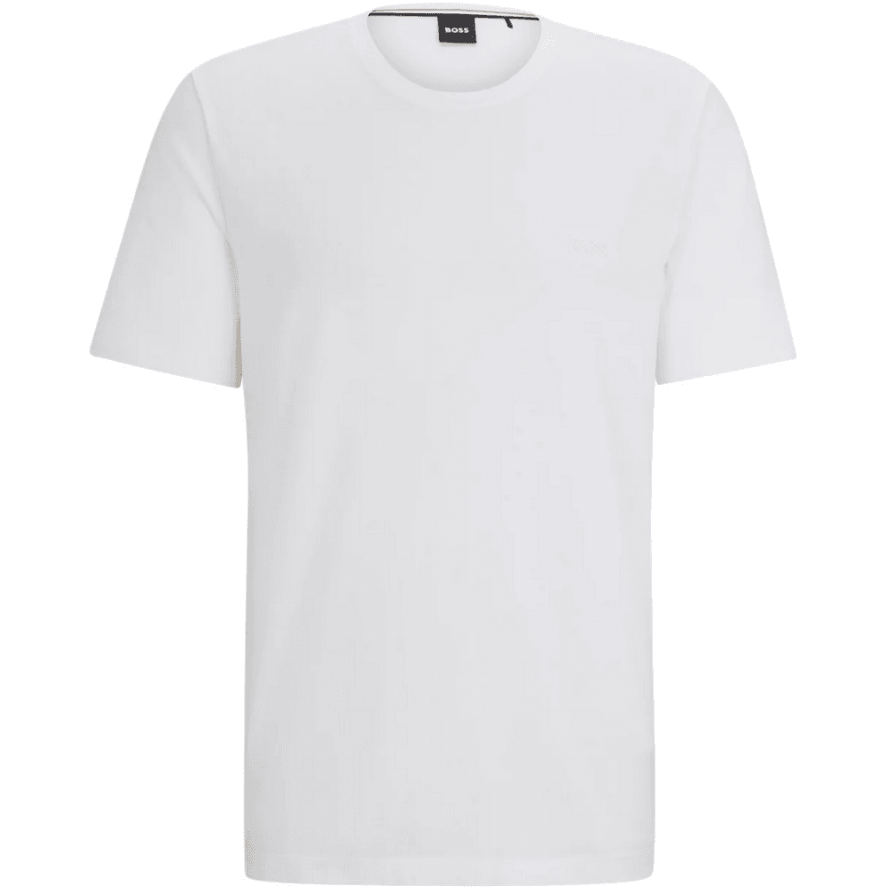 Mix&Match Embroidered Logo White T-Shirt