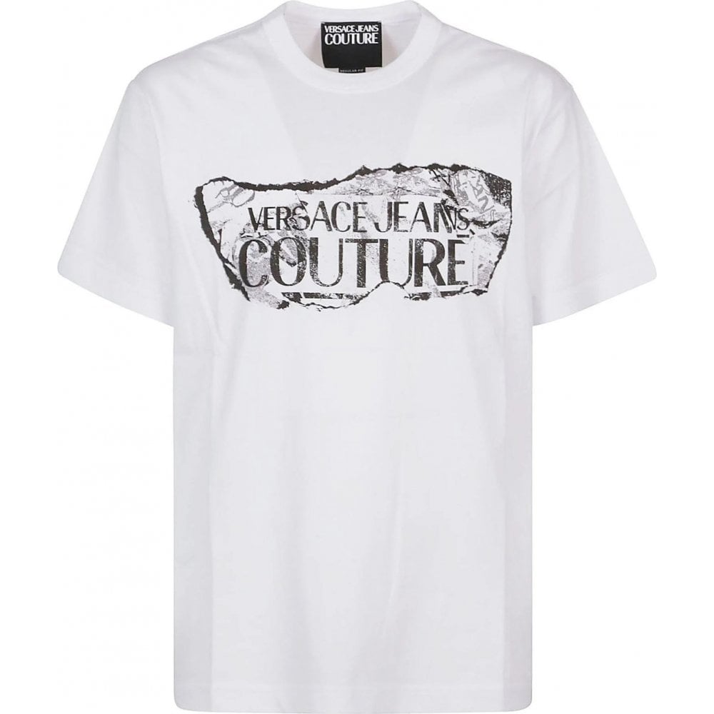 Cotton Magazine Logo White T-Shirt