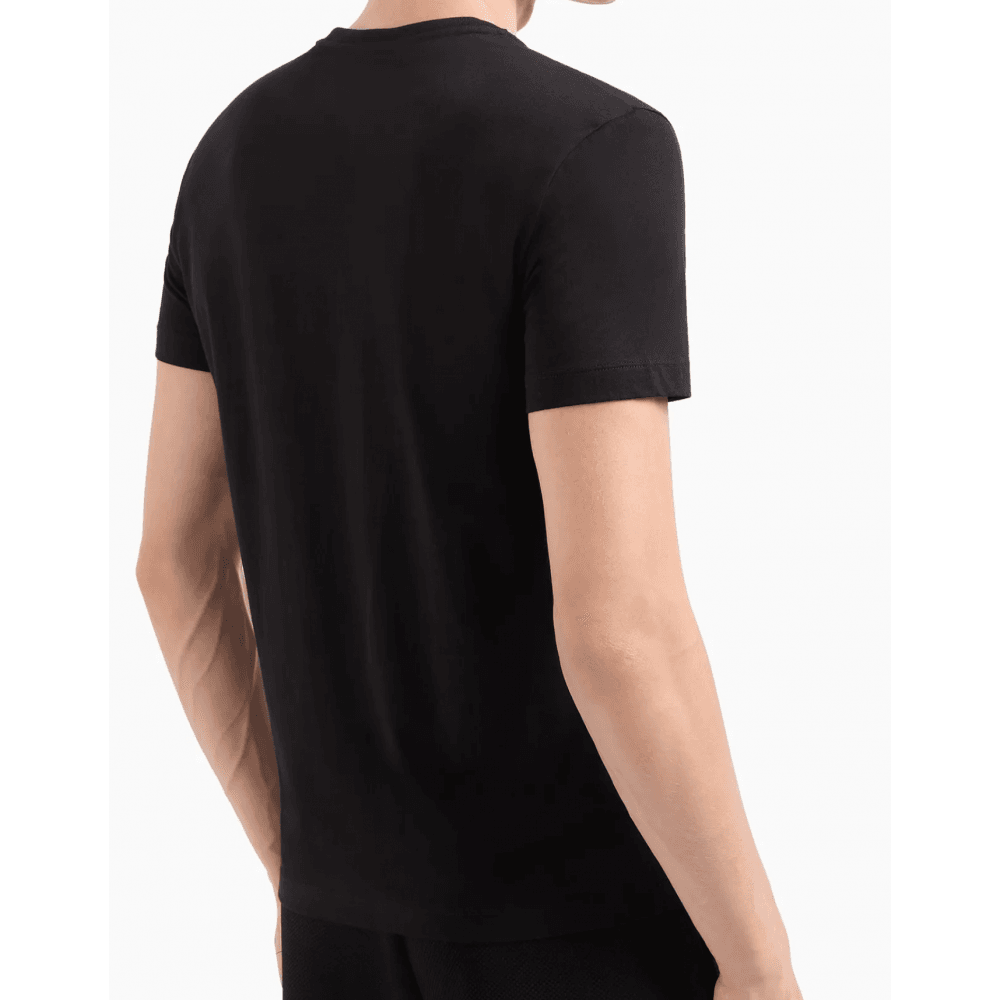 Gold Graphic Logo Black T-Shirt