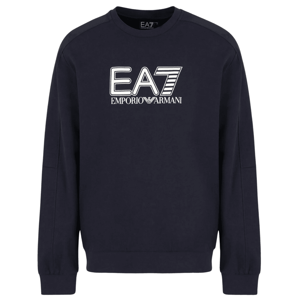 Graphic Logo Navy Sweatshirt