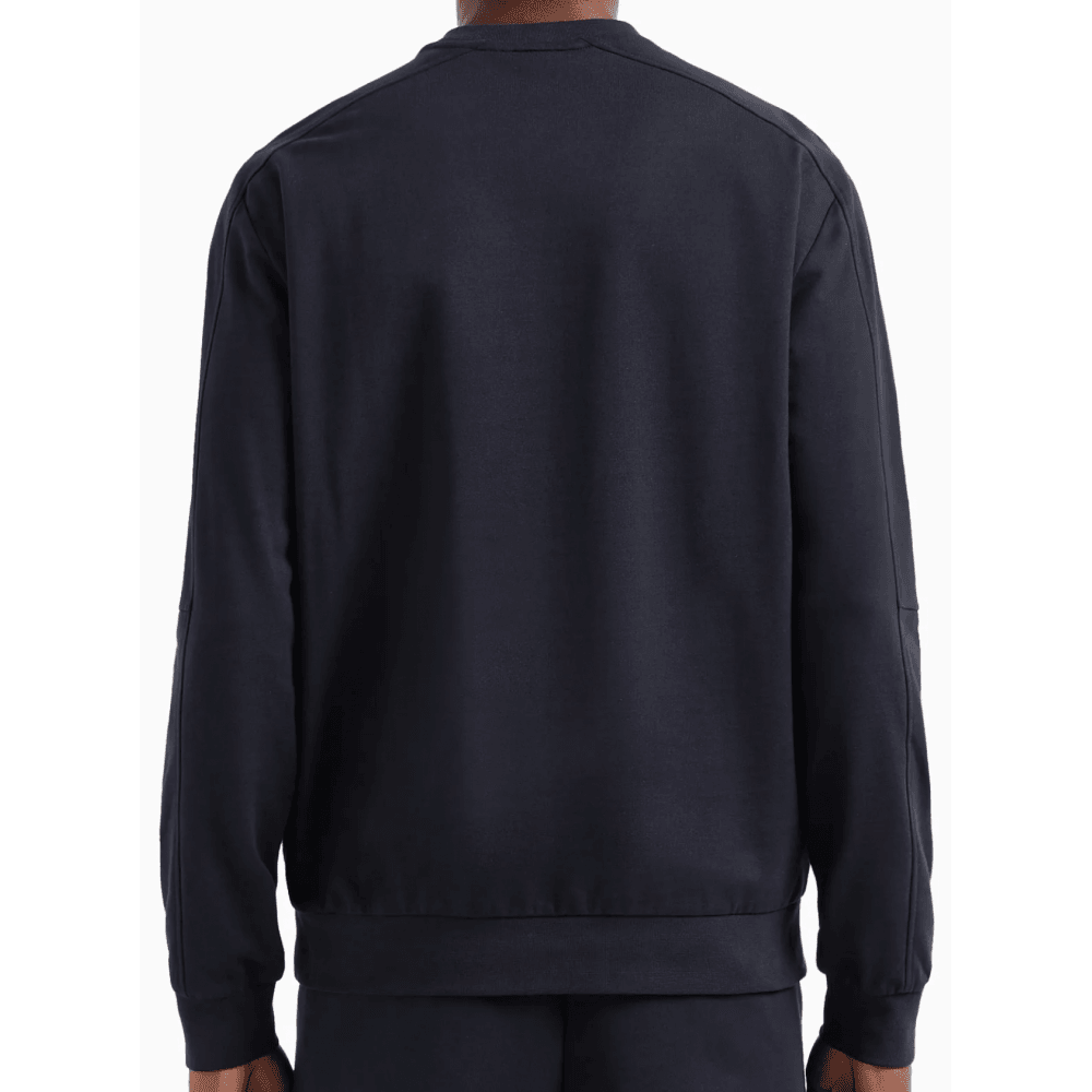 Graphic Logo Navy Sweatshirt