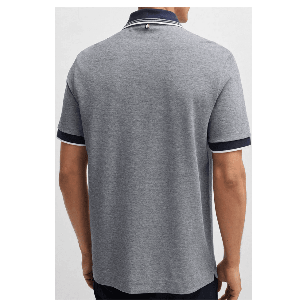 H-Prout Embroidered Logo Navy Polo Shirt